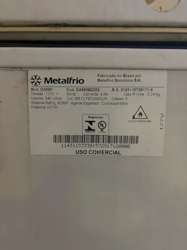 Freezer 546lt