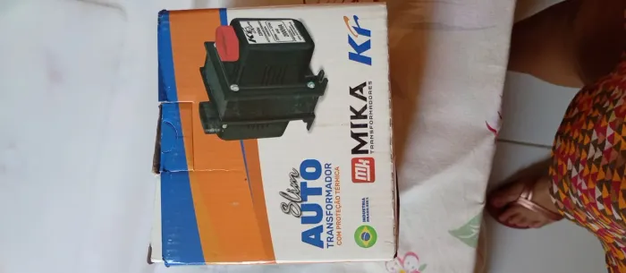 : Auto Transformador Bivolt Mika Slim 1050VA 