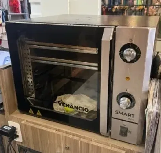 Forno Convector Preto Smart Basic Elétrico 220v Venâncio