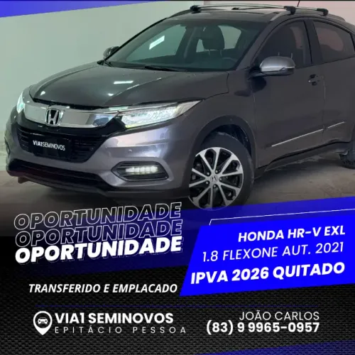 Honda HR-V EXL 1.8 Flexone 16V 5P Aut. 2021