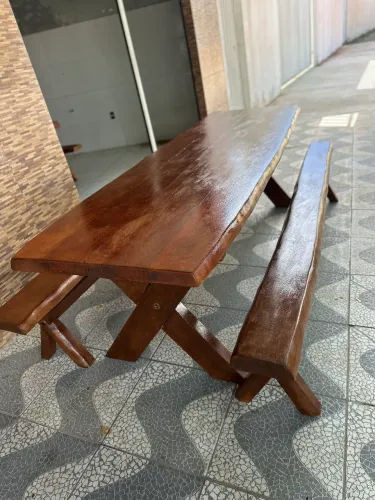 Mesa Rústica Colonial MACIÇA