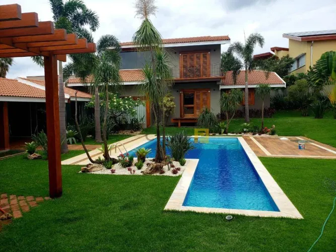 Casa com 4 dormitórios à venda, 540 m² por R$ 6.900.000,00 - Condomínio Altos da Represa -