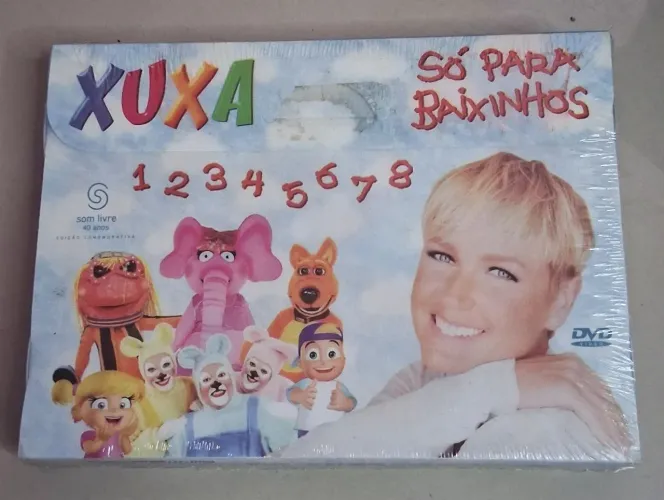 Box DVD Xuxa XSPB 1 ao 8 Original Lacrado