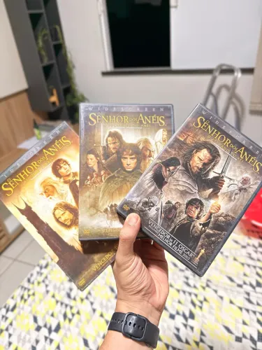 Dvds senhor dos anéis