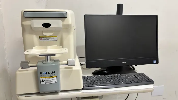 Microscopia Konan para fazer manutenção