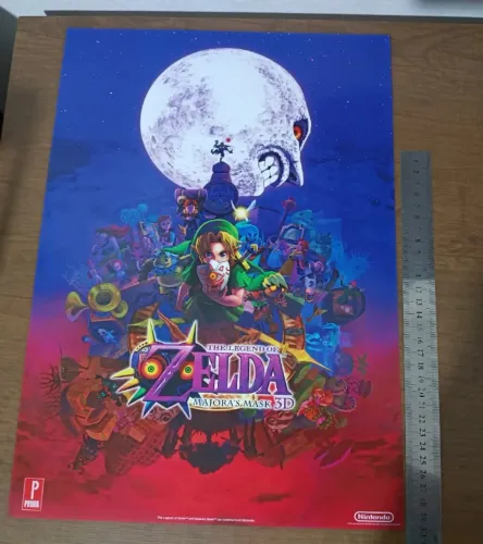 Poster original The Legend of Zelda: Majora's Mask 3d