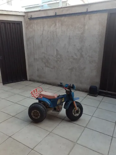 Motinha eletrica 12 voltos funciona com duas baterias ou uma só, é só a carcaça não tenho?