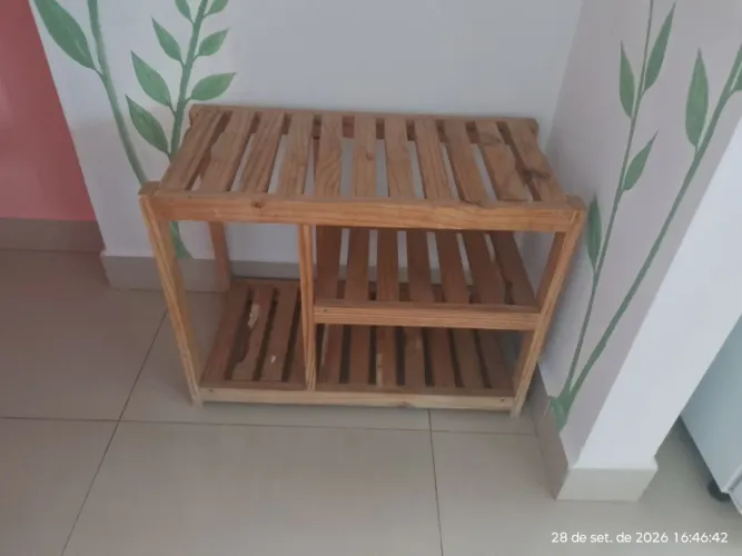 Sapateira Pallet Pinus