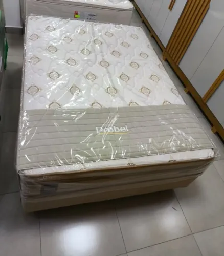 Cama box Casal Queen Berlim 1,58x1,98x26cm - Probel
