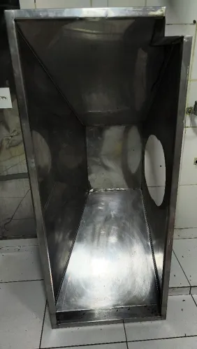 Coifa Industrial em Aço Inox 150cm x 65cm x 70cm - Abertura 47cm