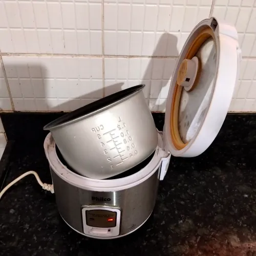 Panela de Arroz Philco Tampa de vidro 5xicaras