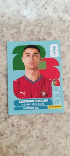 Figurinha Cristiano Ronaldo CR7 Copa 2026