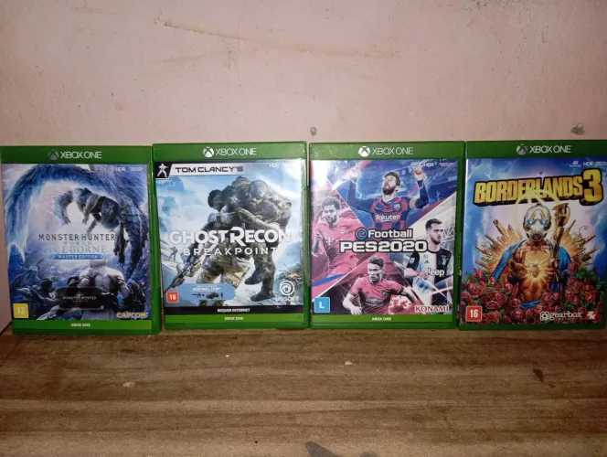 4 jogo de Xbox one