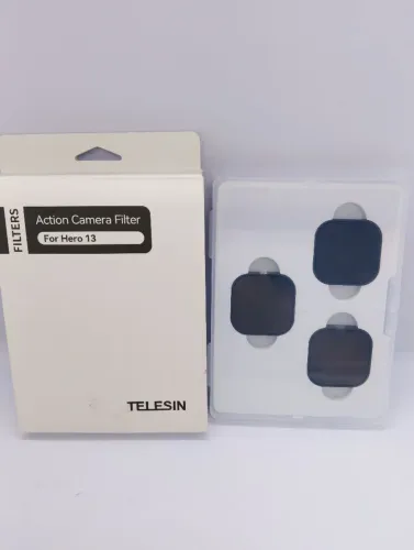 Kit Filtros de Lente ND8 ND16 ND32 Profissional para Câmera 13 Black