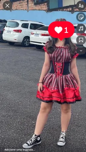 Vestido de Sao Joao TAM P (usado uma única vez) 
