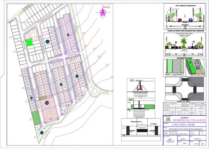 Terreno village a partir r$ 95.000,00