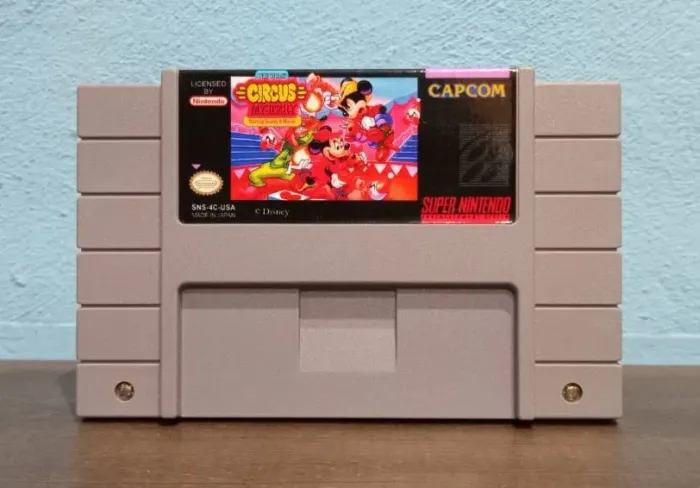 Cartucho Super Nintendo | Mickey Circus Mystery Paralelo