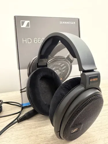 Sennheiser HD 660S2 | Fone de Ouvido | Estado de Novo | Open Back | Audiófilo | Completo
