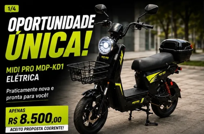 SUPER BIKE ELÉTRICA - MIDI PRO MDP-KD1