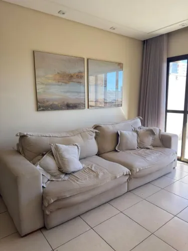Sofa linho 3 metros
