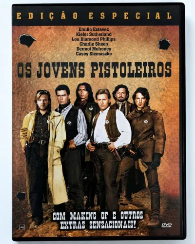 Lote 2 DVDs Originais: Os Jovens Pistoleiros + Em Defesa da Honra