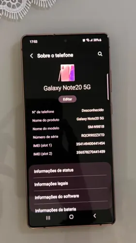 Galaxy Note 20 5g