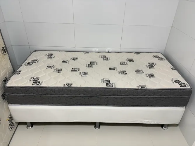 Cama box solteiro Ortobom