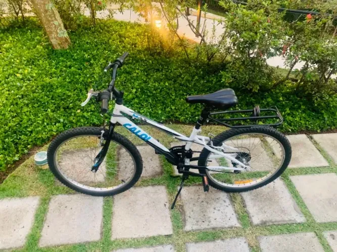 Bicicleta Juvenil Caloi Max Aro 24 - Com Garupa