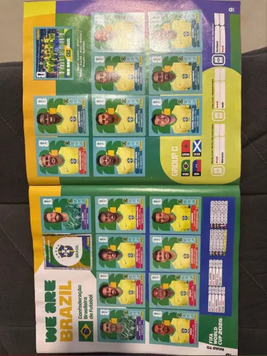 Álbum brochura copa 2026 completo 