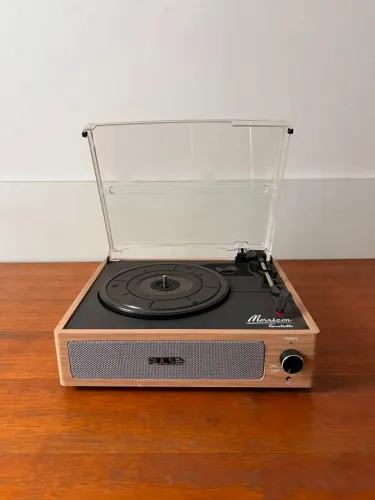 Vitrola Retro Toca disco Bluetooth USB Pulse Morrison - SP613