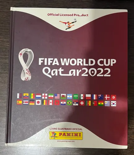 Vendo álbum completo da copa do mundo de 2022