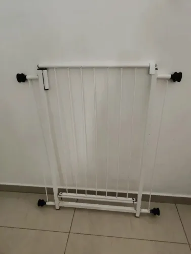 Portão grade proteção cão pet 60 a 80cm portãozinho porta