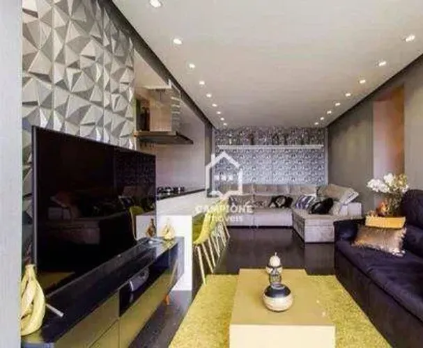 Apartamento com 3 dormitórios à venda, 87 m² - Vila Anastácio - Praças da Lapa