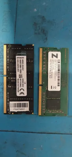 Memória RAM DDR4 8 GB para notebook