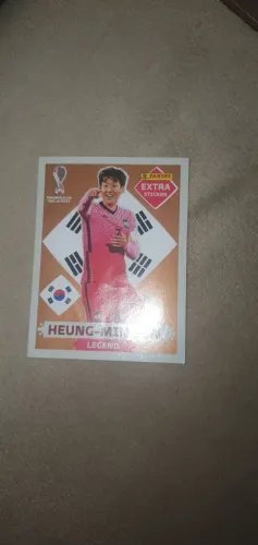 Vendo figurinha Heung min son Bronze copa 2022 R$30,00