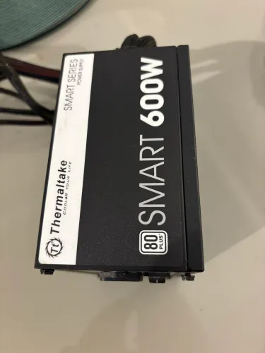 Fonte Thermaltake smart 600w 80 plus
