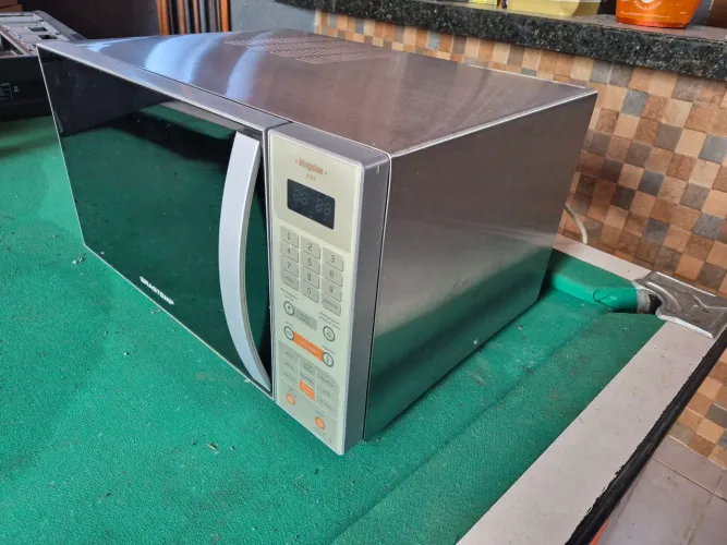 Microondas Brastemp kingsize inox