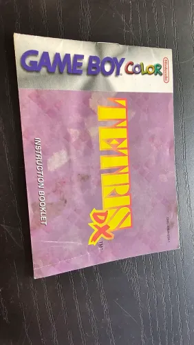 Manual de instruções Tetris DX original