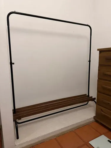Arara de roupas 1,60m de largura