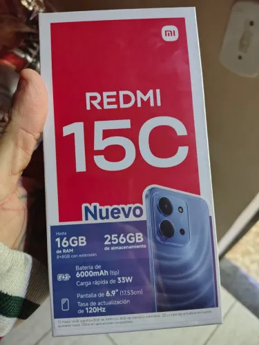 Xiaomi Redmi 15C 16GB Ram 256Gb de armazenamento 