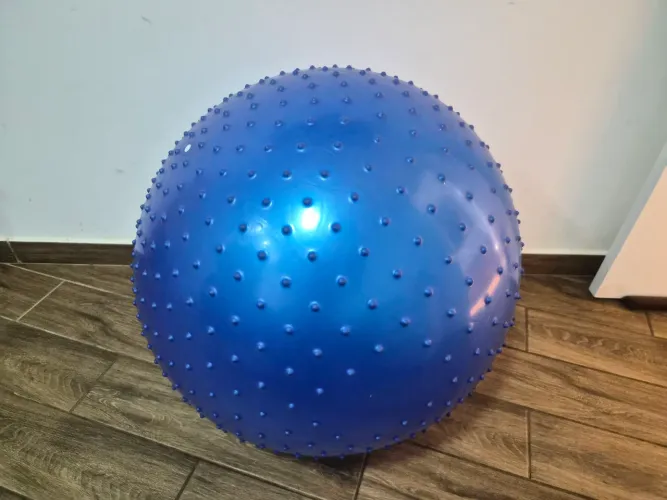 Bola Yoga Pilates Ginástica Com Cravos Massagem 75cm