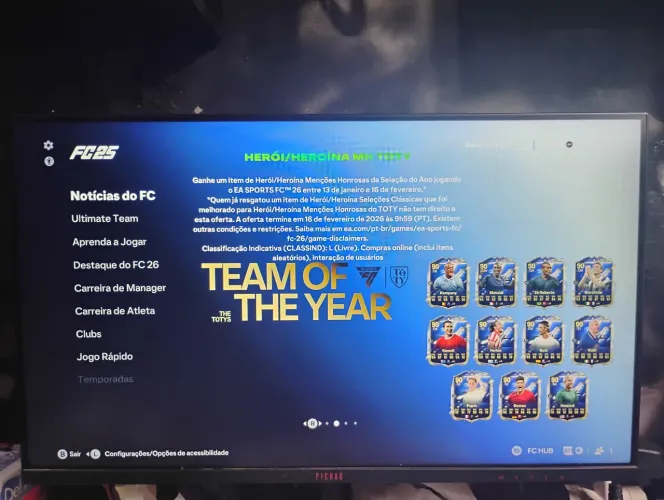 Monitor 24P 165hz HDMI/DP