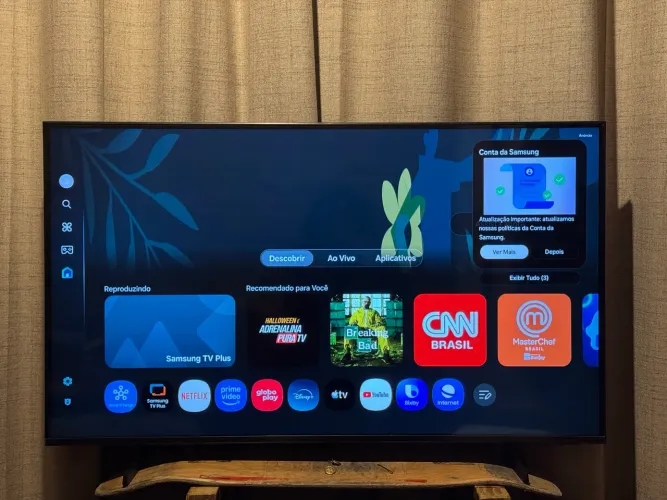 SMART TV 43'' Crystal 4K SAMSUNG - estado de nova