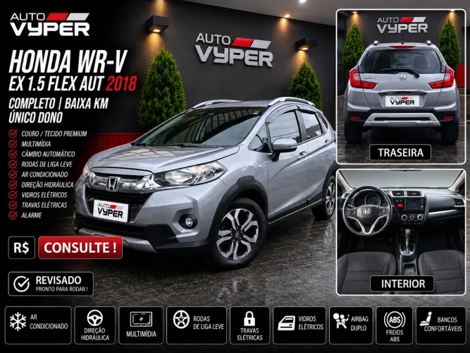 Honda WR-V EX 1.5 Flexone 16V 5P Aut. 2018