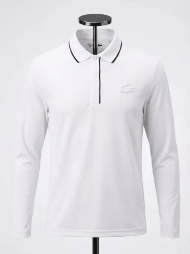 Camisa lacoste tecido gelado