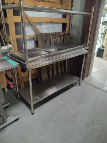 Mesa inox 1,70