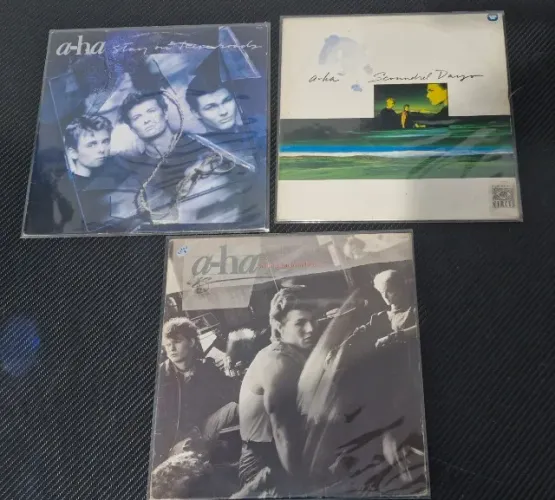 LOTE DE 7 DISCOS DE VINIL - ROCK E POP INTERNACIONAL DOS ANOS 80