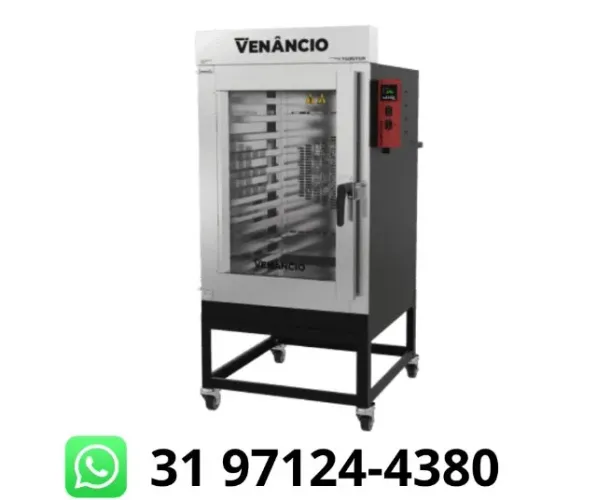 Forno Turbo 10 Esteiras Venâncio a Gás