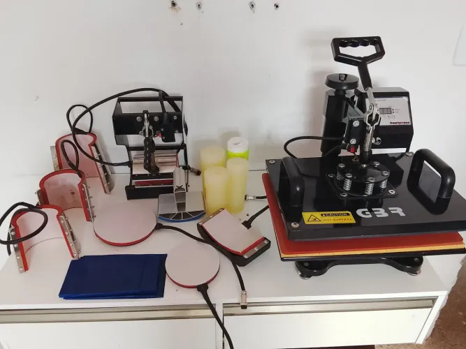 Prensa térmica 8 em 1