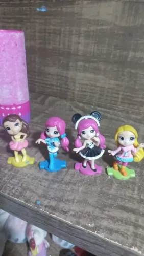 Lote mini bonecas Party Pop Teenies